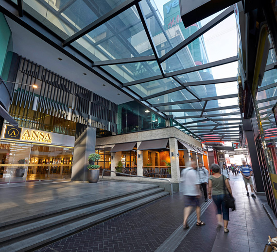 ANSA Walk nearby ANSA Hotel Kuala Lumpur
